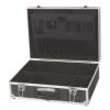 PEREL Valise Avec Bords En Aluminium 455 X 330 X 152 Mm Noir