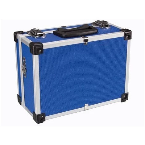 PEREL Valise Aluminium 320 X 230 X 155 Mm - Bleu 1 PEREL Valise Aluminium 320 X 230 X 155 Mm - Bleu