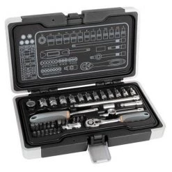 PEREL Ensemble Clé À Douille Et Embouts 1/4'' - 40 Pcs