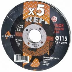 PEREL Disques Fer Fins à Tronçonner Ø 115 Mm Ø 115 Mm