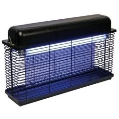 PEREL Tue-Insectes Électrique - 2 X 15 W - Usage Extérieur