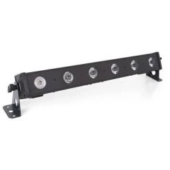 PEREL Barre Led - 6 X Led Rgbw De 4 W - 4 En1 - Pilotage Dmx