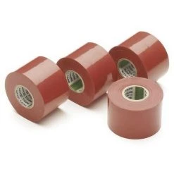 PEREL Nitto - Ruban Adhesif Isolant - Rouge - 50 Mm X 20 M