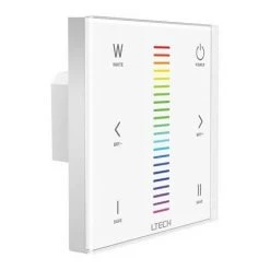 PEREL Variateur Led Tactile Pour Led Rgbw - Dmx / Rf