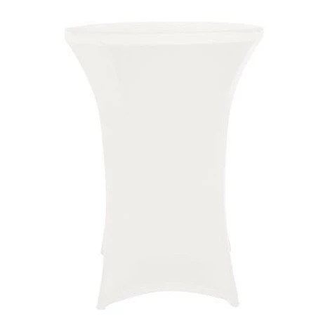 PEREL Housse Pour Table Mange Debout - Blanc 1 PEREL Housse Pour Table Mange Debout - Blanc