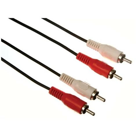 PEREL 2 X Fiche Audio Rca Vers 2 X Fiche Audio Rca / De Base / 1.50 M / Doré 1 PEREL 2 X Fiche Audio Rca Vers 2 X Fiche Audio Rca / De Base / 1.50 M / Doré