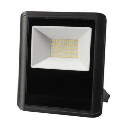 PEREL Projecteur Led D'Extérieur - 50 W Blanc Neutre - Noir