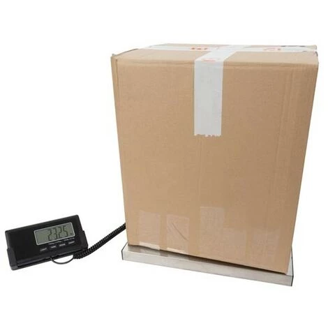 PEREL Balance Postale Numérique 150kg Ecran LCD Déporté - Gris 5 PEREL Balance Postale Numérique 150kg Ecran LCD Déporté - Gris – Image 5