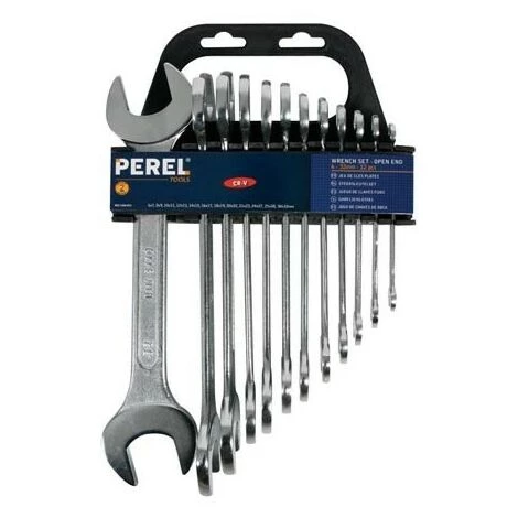 PEREL JEU DE 12 CLES PLATES 6-32 Mm 1420-R12 RI7462 1 PEREL JEU DE 12 CLES PLATES 6-32 Mm 1420-R12 RI7462