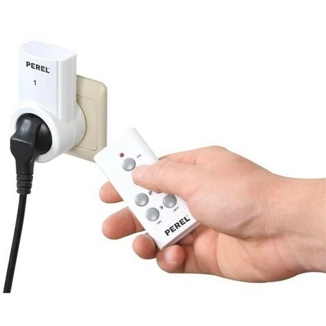 PEREL JEU DE 3 PRISES TELECOMMANDEES 7500-3N2-G RI14564 2 PEREL JEU DE 3 PRISES TELECOMMANDEES 7500-3N2-G RI14564 – Image 2