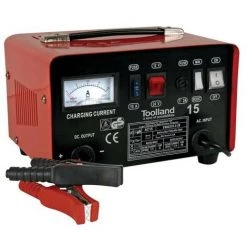 PEREL CHARGEUR POUR BATTERIE A ACIDE DE PLOMB - 12/24 V - AVEC FONCTION BOOST - 9 A AC15 RI8749