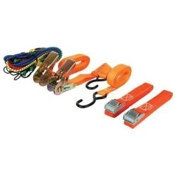 PEREL ENSEMBLE SANGLES D'ARRIMAGE ET TENDEURS - 12 Pcs ARATS1 RI8820