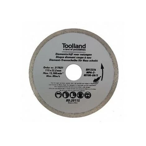 PEREL DISQUE DE DIAMANT - 125 Mm - EN CONTINU BD20125 RI7710 1 PEREL DISQUE DE DIAMANT - 125 Mm - EN CONTINU BD20125 RI7710