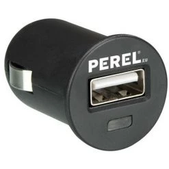 PEREL CHARGEUR DE VOITURE AVEC PORT USB (5 V - 2.1 A MAX. - 10.5 W MAX.) CARSUSB17 RI8830
