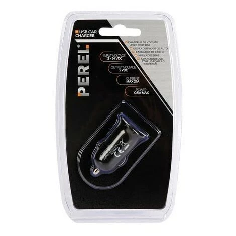 PEREL CHARGEUR DE VOITURE AVEC PORT USB (5 V - 2.1 A MAX. - 10.5 W MAX.) CARSUSB17 RI8830 3 PEREL CHARGEUR DE VOITURE AVEC PORT USB (5 V - 2.1 A MAX. - 10.5 W MAX.) CARSUSB17 RI8830 – Image 3