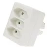 PEREL FICHE MULTIPLE. 3 PRISES EURO EB13 RI9448