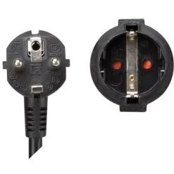 PEREL RALLONGE - 5 M - NOIR EC05B-G RI14697 -PEREL Soldes 1520557 3