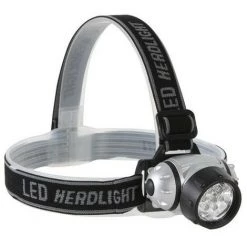 PEREL LAMPE FRONTALE A 7 LEDs BLANCHES ULTRALUMINEUSES EHL12 RI9169