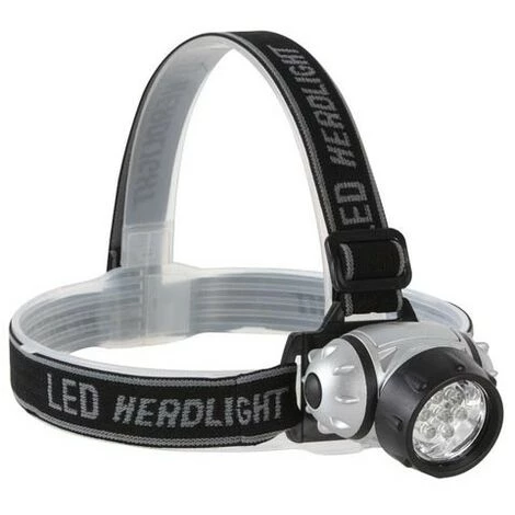 PEREL LAMPE FRONTALE A 7 LEDs BLANCHES ULTRALUMINEUSES EHL12 RI9169 1 PEREL LAMPE FRONTALE A 7 LEDs BLANCHES ULTRALUMINEUSES EHL12 RI9169