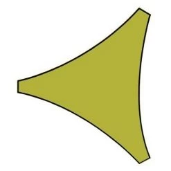 PEREL VOILE SOLAIRE - TRIANGLE - 3.6 X 3.6 X 3.6 M - COULEUR: VERT LIME GSS3360LG RI8380 -PEREL Soldes 1521048 4