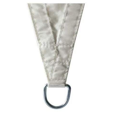 PEREL VOILE SOLAIRE - TRIANGLE - 5 X 5 X 5 M - COULEUR: CREME GSS3500 RI8383 4 PEREL VOILE SOLAIRE - TRIANGLE - 5 X 5 X 5 M - COULEUR: CREME GSS3500 RI8383 – Image 4