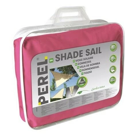 PEREL VOILE SOLAIRE - TRIANGLE - 5 X 5 X 5 M - COULEUR: FUCHSIA GSS3500FU RI8385 2 PEREL VOILE SOLAIRE - TRIANGLE - 5 X 5 X 5 M - COULEUR: FUCHSIA GSS3500FU RI8385 – Image 2