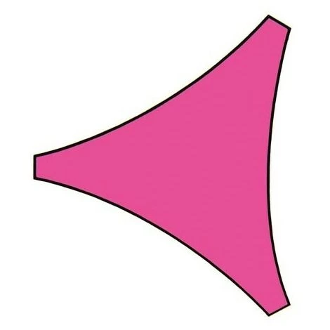 PEREL VOILE SOLAIRE - TRIANGLE - 5 X 5 X 5 M - COULEUR: FUCHSIA GSS3500FU RI8385 4 PEREL VOILE SOLAIRE - TRIANGLE - 5 X 5 X 5 M - COULEUR: FUCHSIA GSS3500FU RI8385 – Image 4