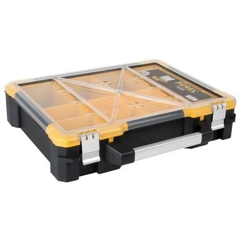 PEREL COFFRET DE RANGEMENT EN PLASTIQUE AVEC BACS AMOVIBLES - 19 OSC19 RI7035 2 PEREL COFFRET DE RANGEMENT EN PLASTIQUE AVEC BACS AMOVIBLES - 19 OSC19 RI7035 – Image 2