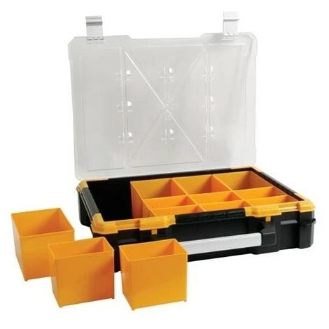 PEREL COFFRET DE RANGEMENT EN PLASTIQUE AVEC BACS AMOVIBLES - 19 OSC19 RI7035 3 PEREL COFFRET DE RANGEMENT EN PLASTIQUE AVEC BACS AMOVIBLES - 19 OSC19 RI7035 – Image 3