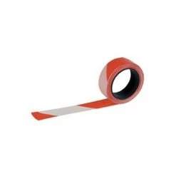 PEREL RUBAN DE SIGNALISATION - ROUGE-BLANC - 100 M - 5 Cm SF54050 RI8977