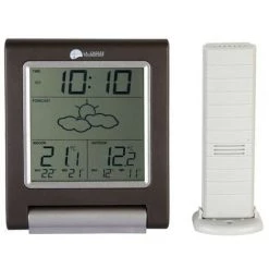 VELLEMAN STATION METEO AVEC CAPTEUR DE TEMPERATURE SANS FIL RI4140