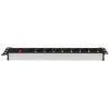 BLOC MULTIPRISE, 8 PRISES VELLEMAN EBP08PDU-G