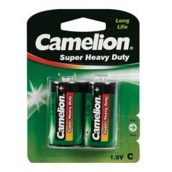 PEREL Zinc Carbone C / R14 1.5V-3200Mah (2Pcs/Bl)