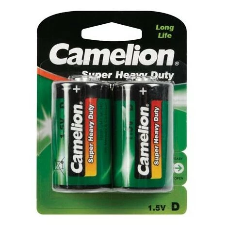 PEREL Zinc Carbone D / R20 1.5V-8000Mah (2Pcs/Bl) 1 PEREL Zinc Carbone D / R20 1.5V-8000Mah (2Pcs/Bl)