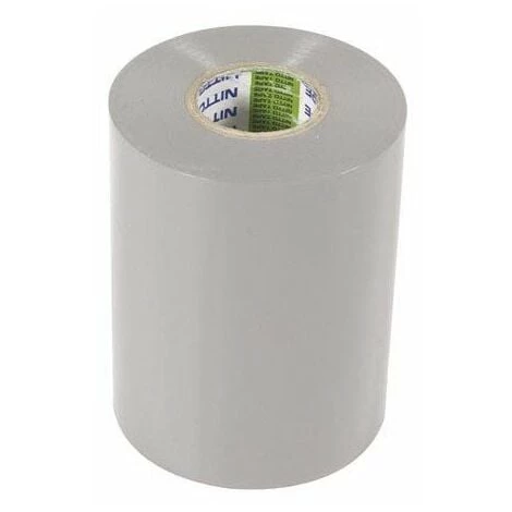 PEREL Nitto - Ruban Adhesif Isolant - Gris - 100 Mm X 20 M 1 PEREL Nitto - Ruban Adhesif Isolant - Gris - 100 Mm X 20 M