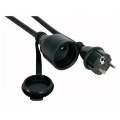 PEREL Rallonge En Caoutchouc Avec Gaine Rétractile - 3g2 5 - 3 M - Terre Française