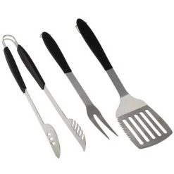 PEREL Jeu D'Ustensiles Pour Barbecue - 3 Pcs
