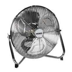 PEREL Ventilateur De Sol 30 Cm (12'') - Métallique