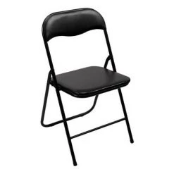 PEREL Foldable Chair - Black