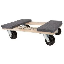 PEREL Support Roulant Pour Meubles - Rectangulaire - 460 X 320 Mm - Charge Max. 400 Kg