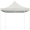 PEREL Tonnelle Pliante Professionnelle - Blanc - 3 X 3 M