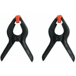 PEREL Pinces à Coller Pvc 4' - 2 Pcs