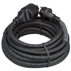 PEREL Rallonge En Caoutchouc Avec Gaine Rétractile 10 Métres