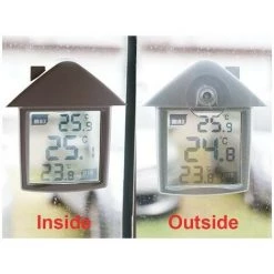 PEREL Thermomètre De Fenêtre Transparent Avec Indications Min/Max 5 PEREL Thermomètre De Fenêtre Transparent Avec Indications Min/Max -PEREL Soldes 25439820 3