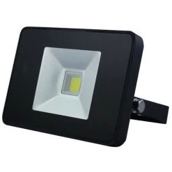 PEREL Projecteur Led Design Avec Détecteur De Mouvement - 10 W, Blanc Neutre