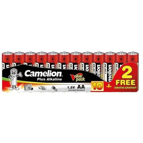 PEREL Alcaline Aa / Lr6 1.5 V Pack Promo (10+2 Pcs) - 2800 Mah 1 PEREL Alcaline Aa / Lr6 1.5 V Pack Promo (10+2 Pcs) - 2800 Mah