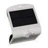 PEREL Lampe Led Solaire Avec Capteur Pir 1,5 W Blanc