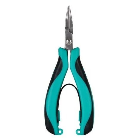 PEREL Pince À Bec Court Demi-Rond Coudé 1 PEREL Pince À Bec Court Demi-Rond Coudé