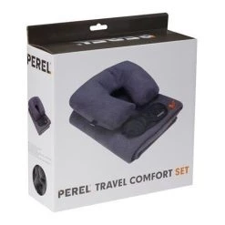 Perel Kit De Voyage Confort - Masque Pour Les Yeux, Coussin De Nuque Et Couverture 6 Perel Kit De Voyage Confort - Masque Pour Les Yeux, Coussin De Nuque Et Couverture -PEREL Soldes 30192892 3