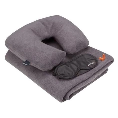 Perel Kit De Voyage Confort - Masque Pour Les Yeux, Coussin De Nuque Et Couverture 4 Perel Kit De Voyage Confort - Masque Pour Les Yeux, Coussin De Nuque Et Couverture – Image 4
